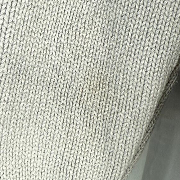 SHIRLEY BREDAL 3Y Flora Cardigan Hand Knit VG Cotton Artisan Heirloom Keepsake - Picture 6 of 8